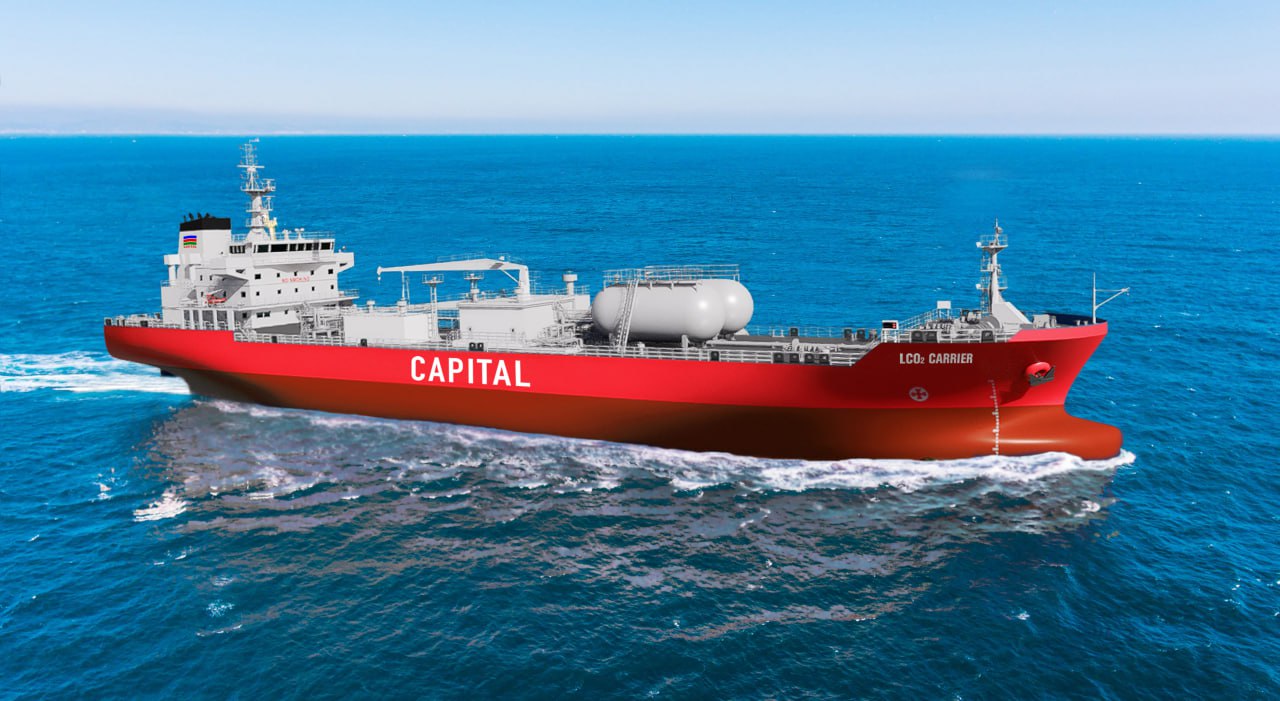 Εξειδικευμένο τύπο πλοίου για μεταφορά CO2 σχεδίασαν η Capital και η Hyundai Heavy Industries