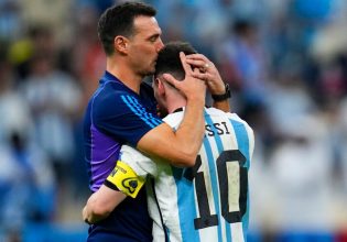 Ασπίδα προστασίας από τον Σκαλόνι στον Μέσι για το «The Best»