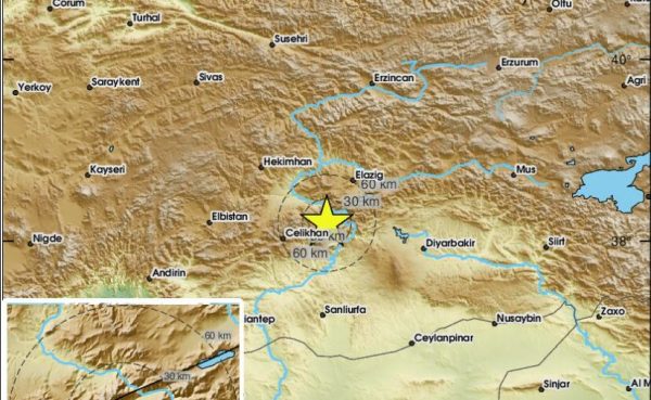Σεισμός στην Τουρκία κοντά στο ρήγμα της Ανατολίας