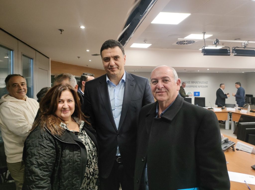 Ο Δήμος Διονύσου στη σύσκεψη του υπουργείου Πολιτικής Προστασίας