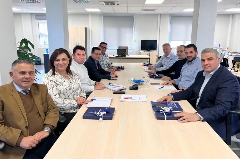 Συνάντηση εργασίας Φάνη Σπανού με τους Δημάρχους Φθιώτιδας