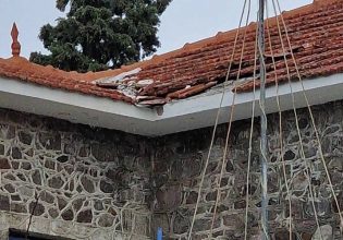 Λέσβος: Προβλήματα από την κακοκαιρία – Κλειστό αύριο το Δημοτικό σχολείο Μολύβου