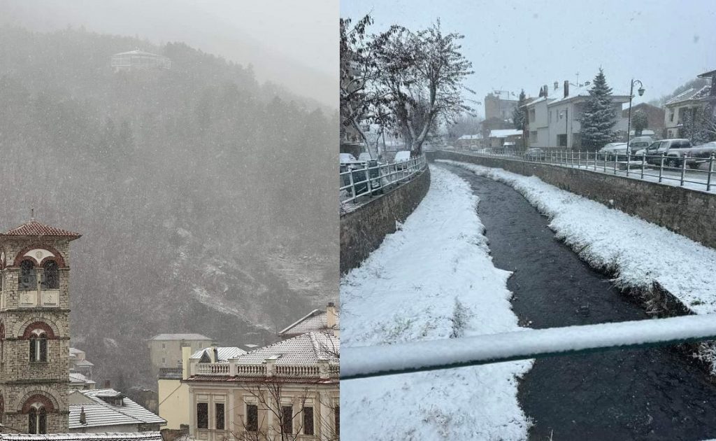 Καιρός: Χιονίζει στη βόρεια Ελλάδα – Πού το έχει στρώσει – Πώς θα εξελιχθεί η κακοκαιρία