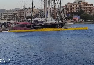 Κρήτη: Βυθίστηκε ιστιοφόρο σκάφος σημαίας Ρουμανίας στη μαρίνα Αγίου Νικολάου