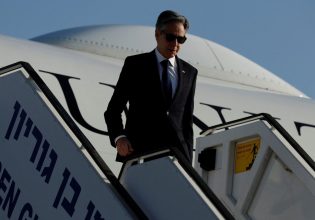 Άντονι Μπλίνκεν: Στο Ισραήλ για να συζητήσει ενδεχόμενη ανακωχή στη Λωρίδα της Γάζας