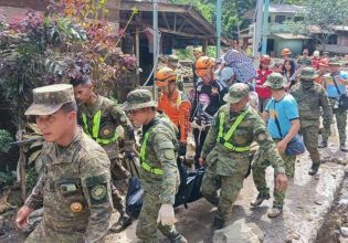 Φιλιππίνες: Κορίτσι ανασύρεται ζωντανό από τα συντρίμμια 60 ώρες μετά από ισχυρή κατολίσθηση