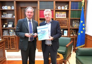Επίσκεψη του Πρέσβη του Βελγίου στον Περιφερειάρχη Κρήτης