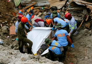 Φιλιππίνες: Στους 54 οι νεκροί από την κατολίσθηση – Σβήνουν οι ελπίδες για επιζώντες