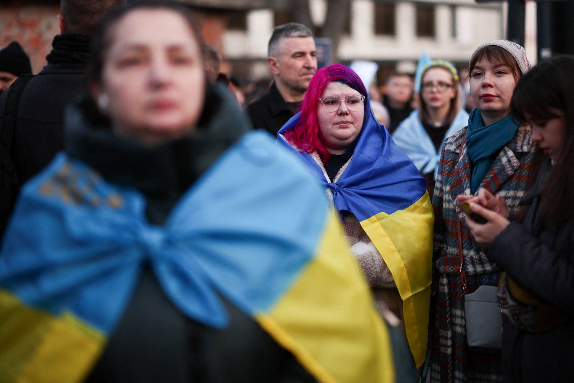 Πόλεμος στην Ουκρανία: Λαοθάλασσα διαδηλωτών σε Γερμανία και Γαλλία για την επέτειο από τη ρωσική εισβολή