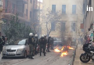 Τέμπη: Οκτώ συλλήψεις και 15 προσαγωγές μετά τα επεισόδια στην Αθήνα