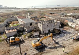 Κατεδαφίζονται κτίσματα των παλαιών βυρσοδεψείων της Θεσσαλονίκης