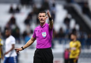 Οι διαιτητές της 26ης αγωνιστικής της Super League: Ο Σιδηρόπουλος στο Άρης – ΑΕΚ