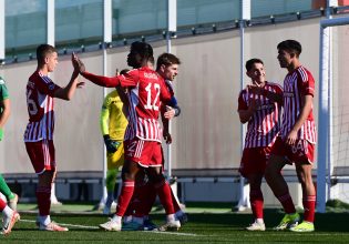 Διαγόρας – Ολυμπιακός Β’ 0-2: Πέρασε από τη Ρόδο με Μπα και X. Κωστούλα