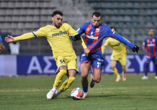 Βόλος – Παναιτωλικός 1-1: «Κόλλησαν» στην ισοπαλία