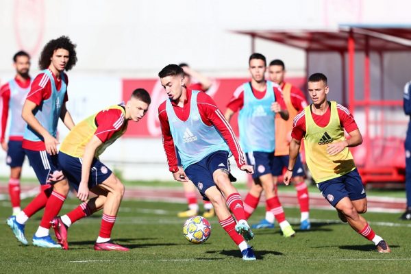 Η αποστολή των Νέων του Ολυμπιακού για τον αγώνα με την Ιντερ Κ19