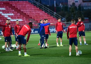 Η αποστολή του Ολυμπιακού για το παιχνίδι με την Φερεντσβάρος (pic)