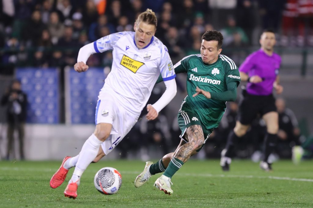 Παναθηναϊκός – Λαμία 2-2: «Μπλόκο» με 10 παίκτες από το 39′ (vid)