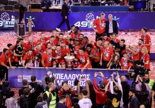 Η… άλλη οπτική της κατάκτησης του Κυπέλλου από τον Ολυμπιακό μέσα από την «ερυθρόλευκη» παρακάμερα (vid)