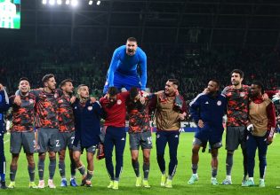 Ολυμπιακός: Πανηγυρισμοί και αποθέωση για την πρόκριση (vid)