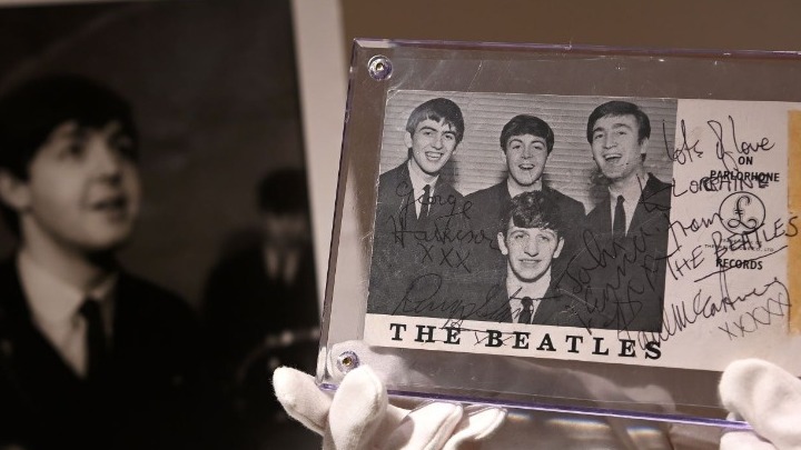 Πίνακας που ζωγράφισαν οι Beatles πωλήθηκε 1,7 εκ. δολάρια