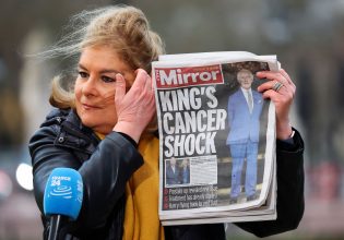 Βασιλιάς Κάρολος: Η διάγνωση με καρκίνο έχει συγκλονίσει τη Βρετανία – Σε σοκ ο βρετανικός Τύπος