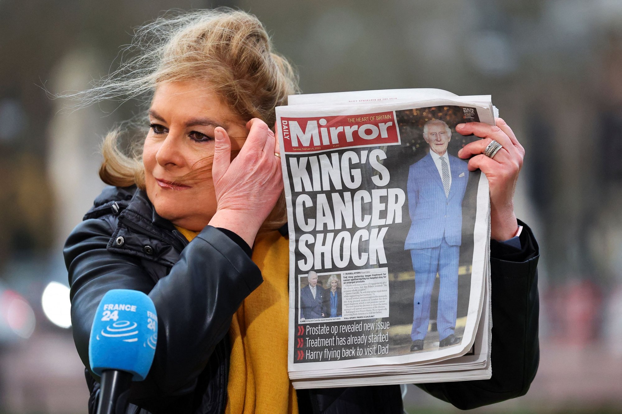 Βασιλιάς Κάρολος: Η διάγνωση με καρκίνο έχει συγκλονίσει τη Βρετανία - Σε σοκ ο βρετανικός Τύπος