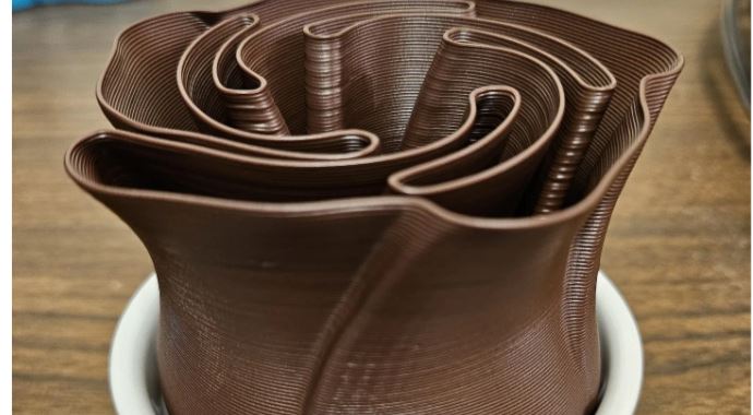Μια σοκολατένια τρισδιάστατη εκτύπωση… όλο γλύκα
