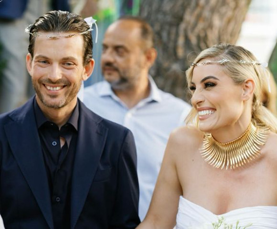 Ελεονώρα Μελέτη: Αδημοσίευτες φωτογραφίες από τον γάμο της με τον Θοδωρή Μαροσούλη