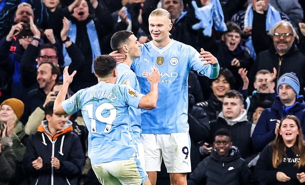 Μάντσεστερ Σίτι – Μπρέντφορντ 1-0: Ο Χάαλαντ έδωσε τη λύση και την έφερε στο -1 από την Λίβερπουλ