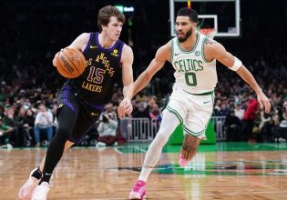 Οι χωρίς τους ΛεΜπρόν και Ντέιβις Λέικερς άλωσαν την Βοστώνη – Μεγάλη εμφάνιση από τον Ρίβς