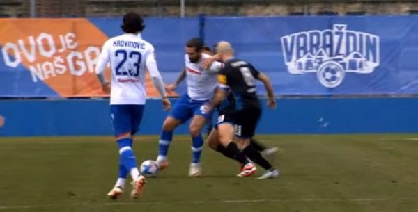 Χαμός με διάλογο διαιτητών στην Κροατία για φάουλ στον Λιβάγια! (vid)