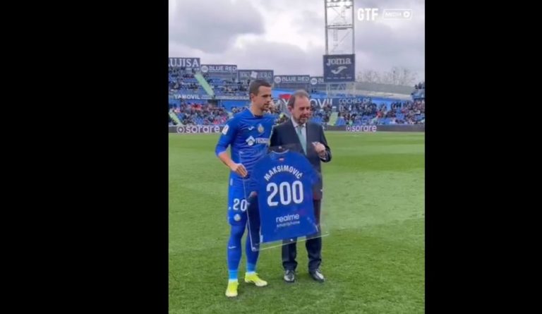 Ο Μαξίμοβιτς συμπλήρωσε 200 συμμετοχές με την Χετάφε (vid)