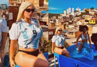 Η… ποδοσφαιρική Γουάντα Νάρα φέρνει πιο κοντά Βραζιλία και Αργεντινή (vid, pics)