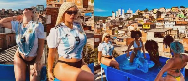 Η… ποδοσφαιρική Γουάντα Νάρα φέρνει πιο κοντά Βραζιλία και Αργεντινή (vid, pics)