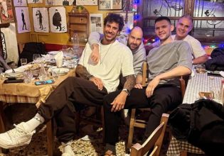 H συνάντηση Σπανούλη, Πρίντεζη και Παπανικολάου (pic)