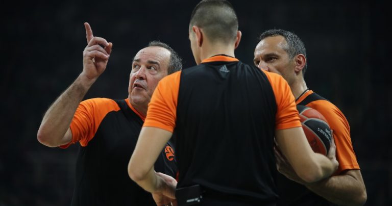 Οπαδοί του Ερυθρού Αστέρα έκαναν «ντου» στους διαιτητές μετά το ματς με την Ζαλγκίρις