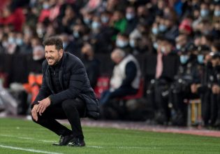 Σιμεόνε: «Δική μου η ευθύνη, με τους παίκτες μου μέχρι θανάτου»