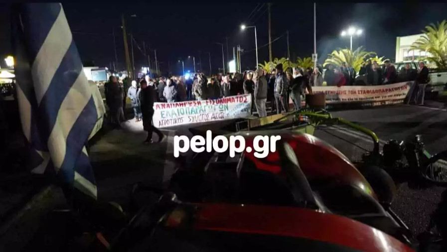 Για 7η μέρα στους δρόμους οι αγρότες στο Αίγιο, διαμαρτυρίες και στο Αγρίνιο – Έκλεισαν τις Εθνικές Οδούς