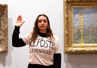 Ακτιβίστριες πέταξαν σούπα στην «Άνοιξη» του Μανέ