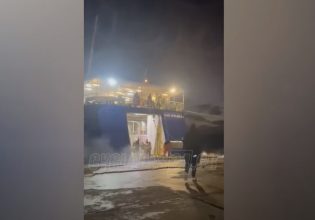 Ανάφη: Η «μάχη» καπετάνιου με τα κύματα, για να παραδώσει φάρμακα στους κατοίκους του νησιού