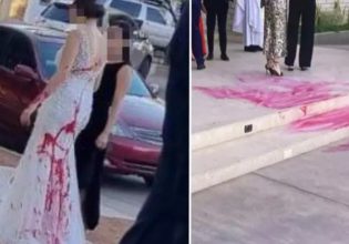 Μεξικό: Έβαλαν άτομα να ρίξουν κόκκινη μπογιά σε νύφη για να εμποδίσουν τον γάμο του γιου τους