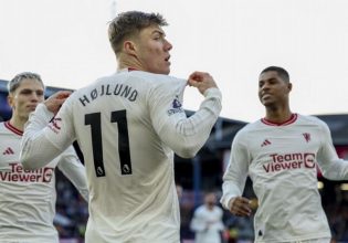 Συνέχισε το σερί της η Γιουνάιτεντ με «σούπερ» Χόιλουντ (2-1)