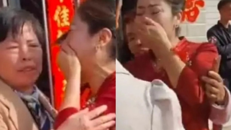Η νύφη ήταν η χαμένη της κόρη – Η συγκλονιστική επανένωση σε γάμο στην Κίνα