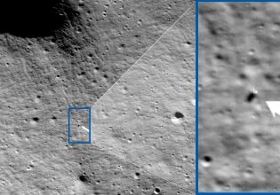 Ο «Οδυσσέας» γράφει ιστορία – Οι πρώτες φωτογραφίες του από το νοτιότερο μέρος της Σελήνης