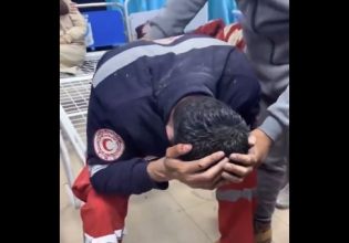 Γάζα: Νοσηλευτής καταρρέει όταν μαθαίνει ότι σκοτώθηκε το παιδί του σε ισραηλινή επιδρομή [Βίντεο]