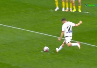 Τα δύο δοκάρια του ΠΑΟΚ στο Αγρίνιο (vid)