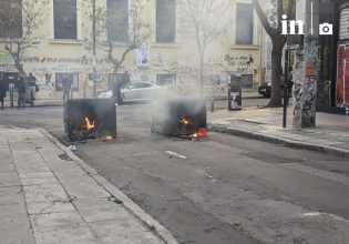 Επεισόδια στα Εξάρχεια μετά το φοιτητικό συλλαλητήριο – Προσαγωγές από την ΕΛ.ΑΣ.