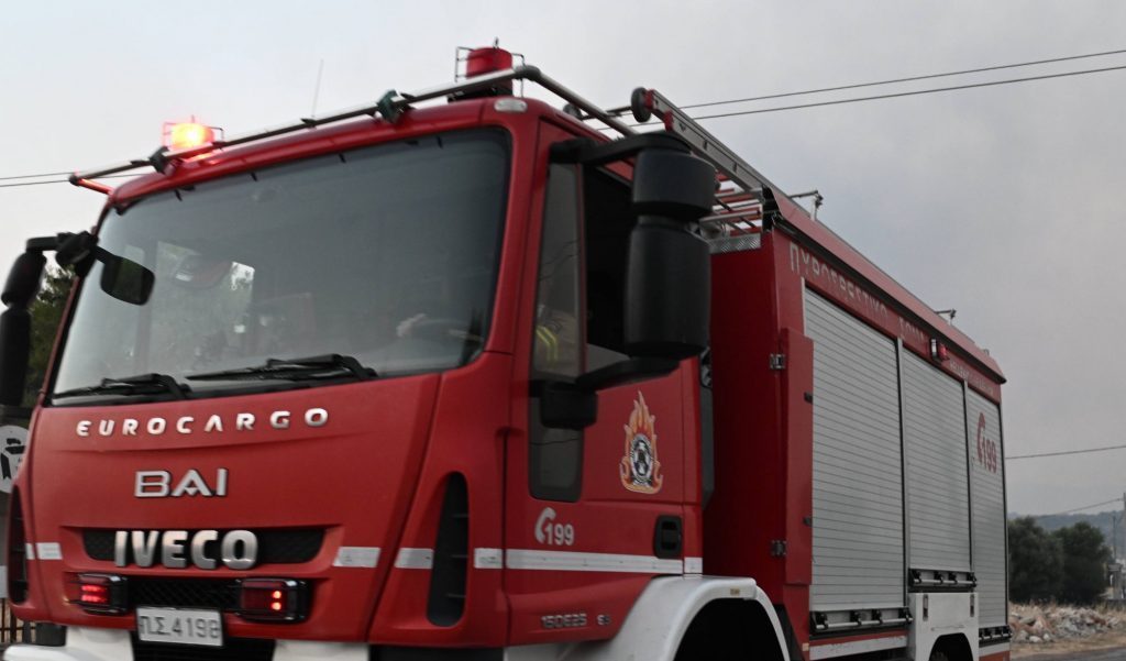 Ασπρόπυργος: Φωτιά σε επιχείρηση στα Νεόκτιστα - Επί τόπου ισχυρές δυνάμεις της Πυροσβεστικής