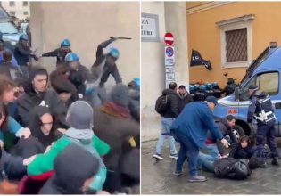 Ιταλία: Αστυνομικοί ξυλοκόπησαν άγρια φοιτητές – Διαδήλωναν υπέρ των Παλαιστινίων