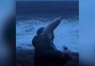 Απίθανο περιστατικό σε live μετάδοση – Ψάρι χτύπησε στο πρόσωπο μετεωρολόγο